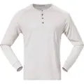 Bergans Lysebu Wool Henley Herre Vanilla White L