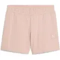 Puma ESS ELEVATED 5"Mid-Rise Shorts Women, Clothing, Rose Quartz, S