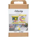 Adlibris DIY Kit Fargelegging, Mal etter tall, akrylmaling, 1 pk.