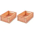 Liewood Weston oppbevaringsboks S 2-pack Tuscany rose 2074