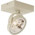 QAZQA Moderne takspot beige G9 rund justerbar - Go