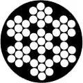 Talamex 7x7 5-7 Mm Ståltau