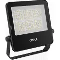 Opple Lighting EcoMax G3, Sort, IP66, Aluminium, Polykarbonat (PC), Herdet glass, I, IK07, 1 m