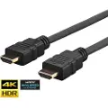 VivoLink Pro - HDMI-kabel med Ethernet - HDMI hann til HDMI hann - 7.5 m - svart - formstøpt, 4K-støtte