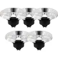 LUEDD Sett med 5 smarte GU10 dimbare LED-pærer AR111 10W 800 lm 2200 - 6500K