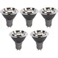 LUEDD Sett med 5 GU10 3-trinns dim-til-varm LED-pærer AR70 6W 320lm 2000-3000K