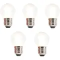 LUEDD Sett med 5 E27 dimbare LED-glødetrådslamper 3W 250lm 2700K