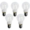 LUEDD Sett med 5 E27 LED-pærer A60 Lux Sensor 2,5W 250 lm 3000K
