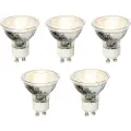 LUEDD Sett med 5 dimbare GU10 LED-pærer 4W 300lm 2700K