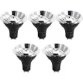 LUEDD Sett med 5 GU10 Dimmbar LED-pære 70 mm 6,5 W 600 lm 3000 K