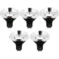 LUEDD Sett med 5 Smart GU10 Dimbar LED-pære AR70 6W 500lm 2200-6500K