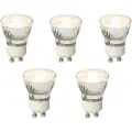 LUEDD Sett med 5 dimbare GU10 LED-pærer 35mm 4W 200 lm 2700K