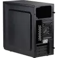 Akyga AK17BK - Tower - micro ATX - ingen strømforsyning - svart - USB/lyd