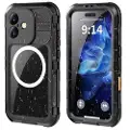 Mtp Products iPhone 16 Shellbox M Series IP68 vanntett deksel - dykkerdeksel med MagSafe-kompatibilitet - Svart