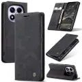 CASEME Xiaomi Redmi Note 14 Pro 4G 013 Series Lommebok-deksel - Svart
