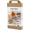 Creativ Company Start DIY Kit Krepppapir Blomster