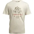 Lundhags Järpen Printed T-skjorte, t-skjorte, herre, hvit