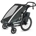 Thule Chariot Cross 1 Dark Slate enkel sykkeltilhenger