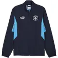 Puma Manchester City Fc Football Archive Genser Med Hel Glidelås
