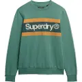 Superdry Core Logo Stripe Relaxed Collegegenser