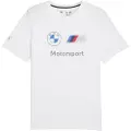 Puma BMW M Motorsport Essentials Logo Tee Men, Clothing, White, M