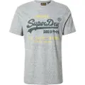 Superdry Classic Relaxed Fit Kortarmet T-skjorte