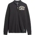 Superdry Vintage Athletic Langermet Poloskjorte