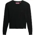 Superdry Essentials Slim Cable Genser