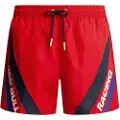Red Bull Racing Lines Print Badeshorts Boxer