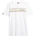 Superdry Venue Logo Stripe Relaxed Kortarmet T-skjorte