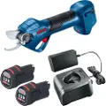 Bosch Pro Pruner Professional, 2,5 cm, Sort, Blå, Boks, Lithium-Ion (Li-Ion), 12 V, 110 mm