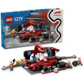 LEGO City 60443 F1-depotstopp og -team med Ferrari-bil