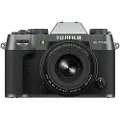 Fujifilm X -T50 + XF 16-50mm, 40,2 MP, 7728 x 5152 piksler, X-Trans CMOS 5 HR, 6.2K, Berøringsskjerm, Kull