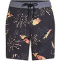 O'Neill Hyperfreak Mysto Scallop 19" Boardshorts svart