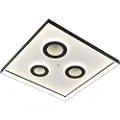 Paul Neuhaus Design taklampe sort inkl. dimbar LED med fjernkontroll - Dune