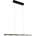Paul Neuhaus Designpendellampe sort inkl. dimbar LED 3-trinns Easylift - Nele