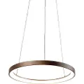 Neuhaus Designpendellampe bronse inkludert dimbar LED Easylift - Hoop