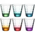 Leonardo Optic, Assorterte farger, Glass, 6 stykker, Kjegle, 215 ml, 850 mm