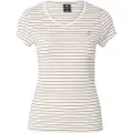 G-Star Stripe Eyben Slim 2.0 Kort Ermet V-hals T-skjorte