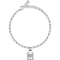 La Petite Story Padlock Heart Crys Armbånd