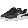 Puma Smash 3.0 Leather Sneakers Youth, Shoes, Black/White, 35.5