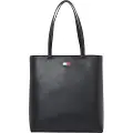 Tommy Hilfiger for woman. AW0AW17390 Black tote bag (OSFA), Casual, Polyurethane
