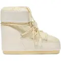 Moon Boot unisex. 80D1409340 Icon Low Nylon Ankle Boots beige (42/44), Flat, Laces, Casual