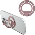 GUESS magnetisk ringholder/stativ med rhinestones - Rosa