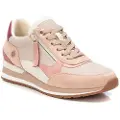 Refresh for woman. 17263005-NUDE Leather trainers 172630 nude (36), Flat, Laces, Zip, Casual