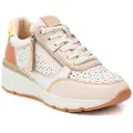 Carmela for woman. 16228102-HIELO Leather trainers 162281 white (39), Flat, Laces, Zip, Casual