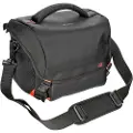Sony LCS-SC8 - Eske for digitalfotokamera med linser - polyester - svart - for Cinema Line ILME-FX3 a VLOGCAM ZV-E10 a6100 a6400 a6600 a7 IV a7C a7s III a9 II