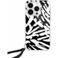 Karl Lagerfeld Klhcp15shzbpkcck Iphone 151413 6.1 Iml Zebra Pattern&cord Telefondeksel