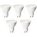 LUEDD Sett med 5 dimbare GU10 LED-pærer 6W 450 lm 3000K