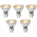 LUEDD Sett med 5 GU10 dimbare LED lamp 3W 200 lm 2700K